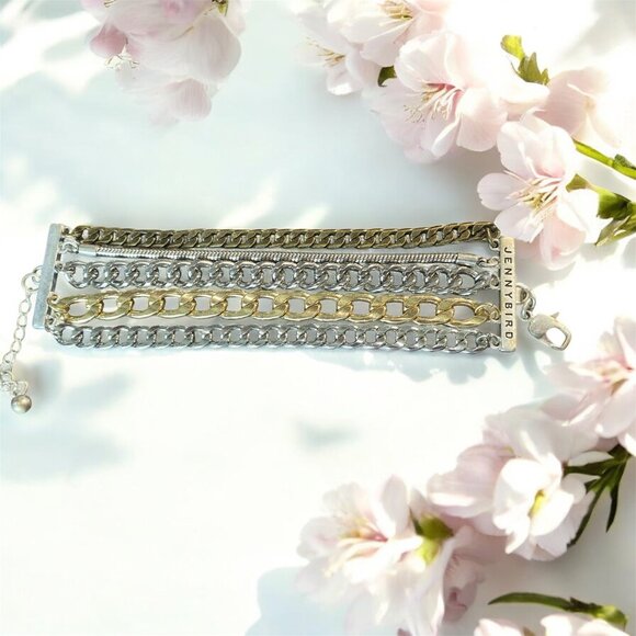 Jenny Bird Mixed Metal Bracelet - Picture 1 of 2